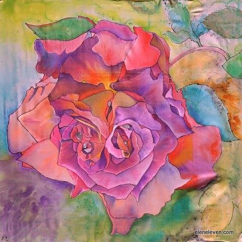 The heart shaped rose